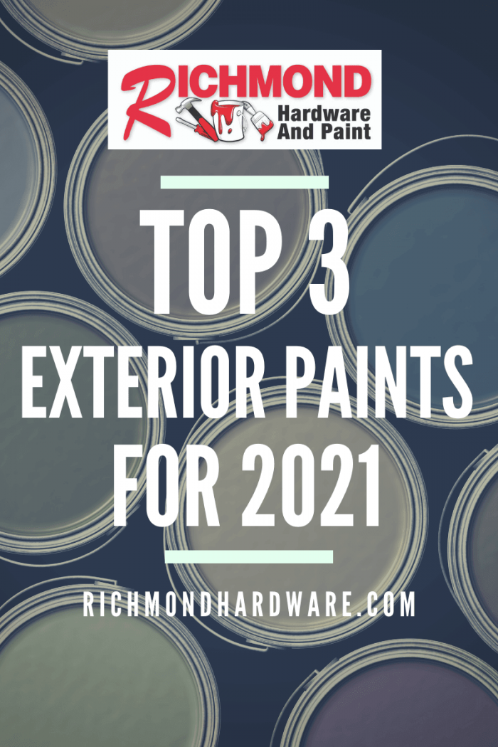 Richmond Hardware’s  Top 3 Exterior Benjamin Moore Paints for 2021 thumbnail